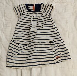 𝅺joule little kid striped dress size 5 Year
